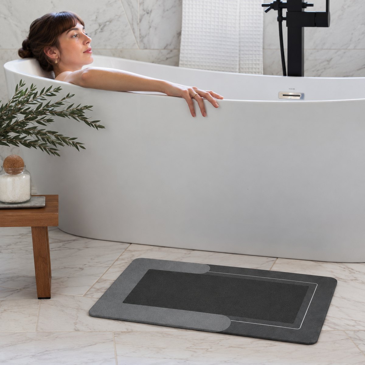 DeluxeDry™ Rectangle Bath Mat