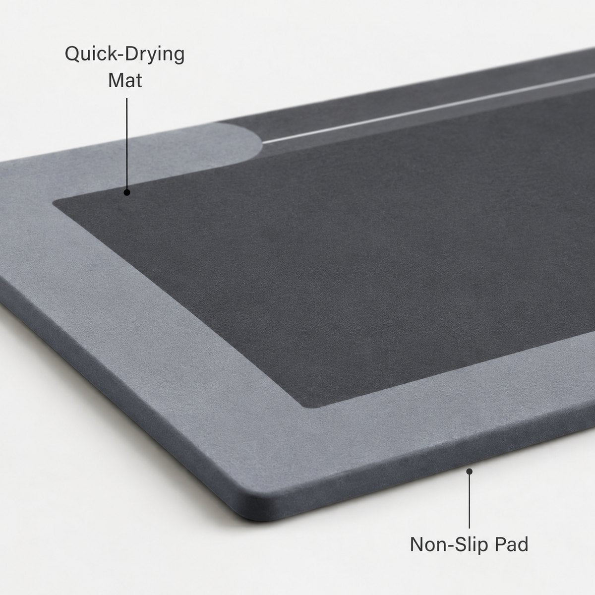 DeluxeDry™ Rectangle Bath Mat